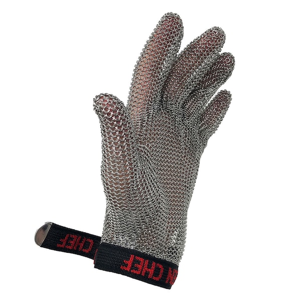 Kleen Chef Heavy Duty Metal Gloves, Silver, S BLKC-SSCRG-S - main